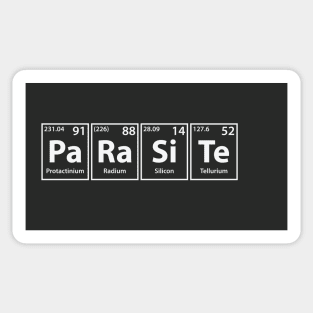 Parasite (Pa-Ra-Si-Te) Periodic Elements Spelling Sticker